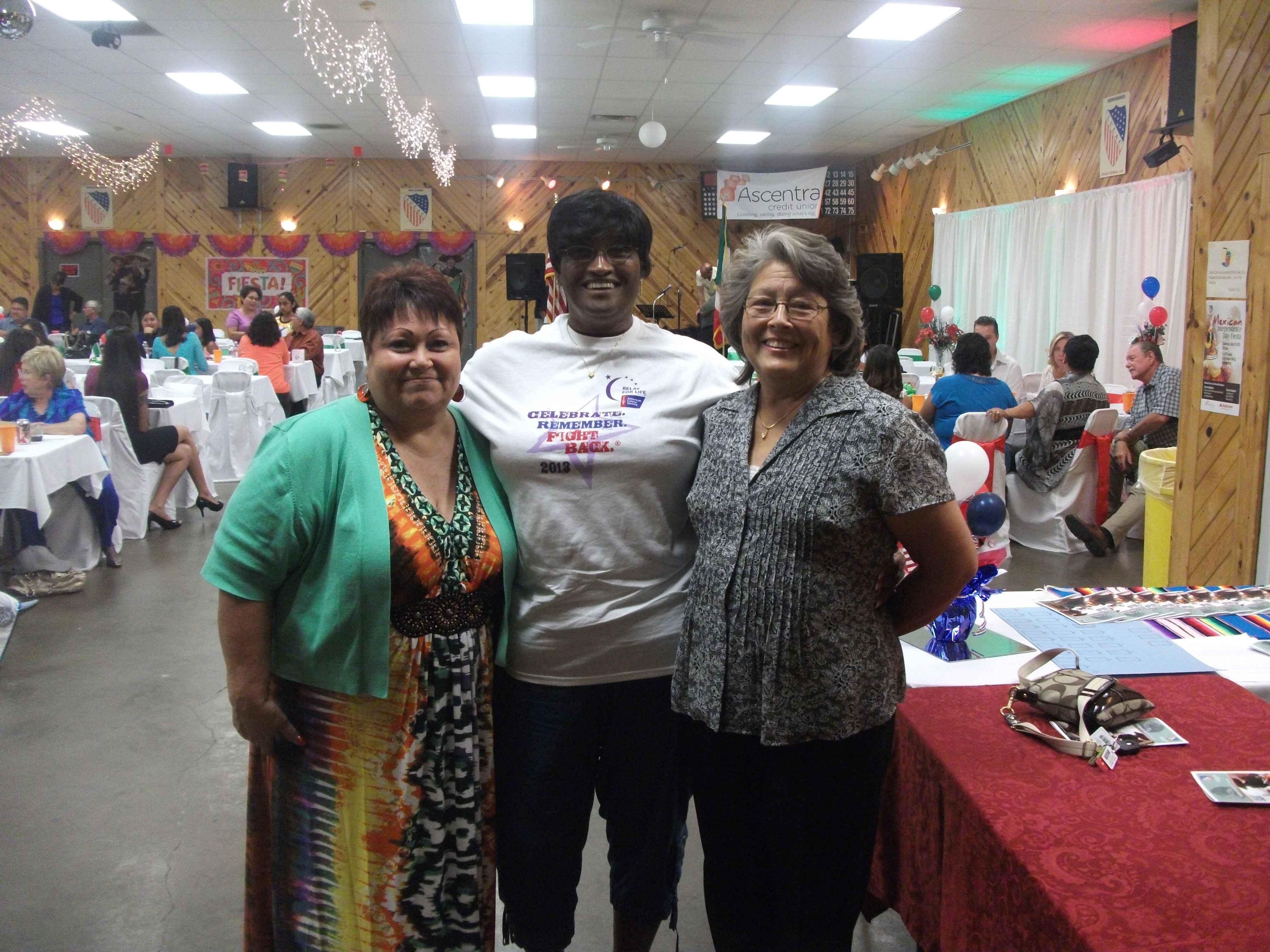 Diana Vera and Toni at Fiesta